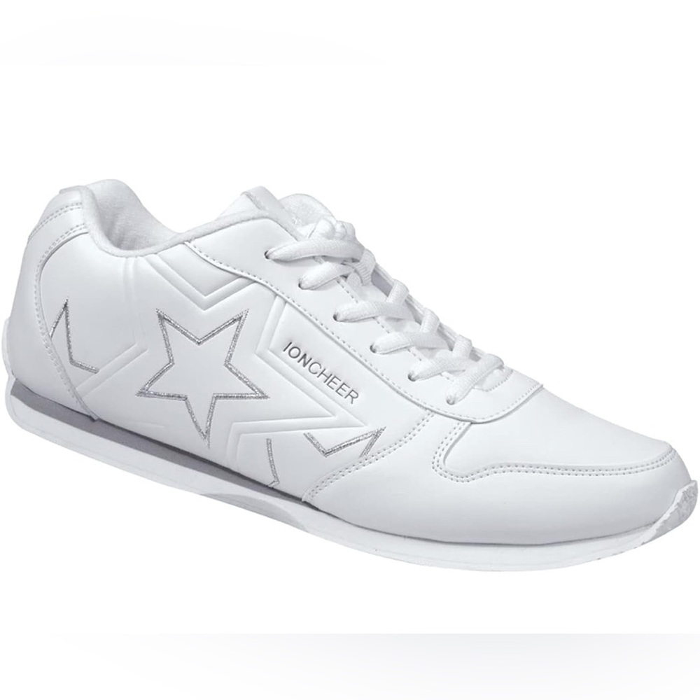 ION Cheer Action 2.0 Cheerleading Shoe, size 7.5 women/adult, White